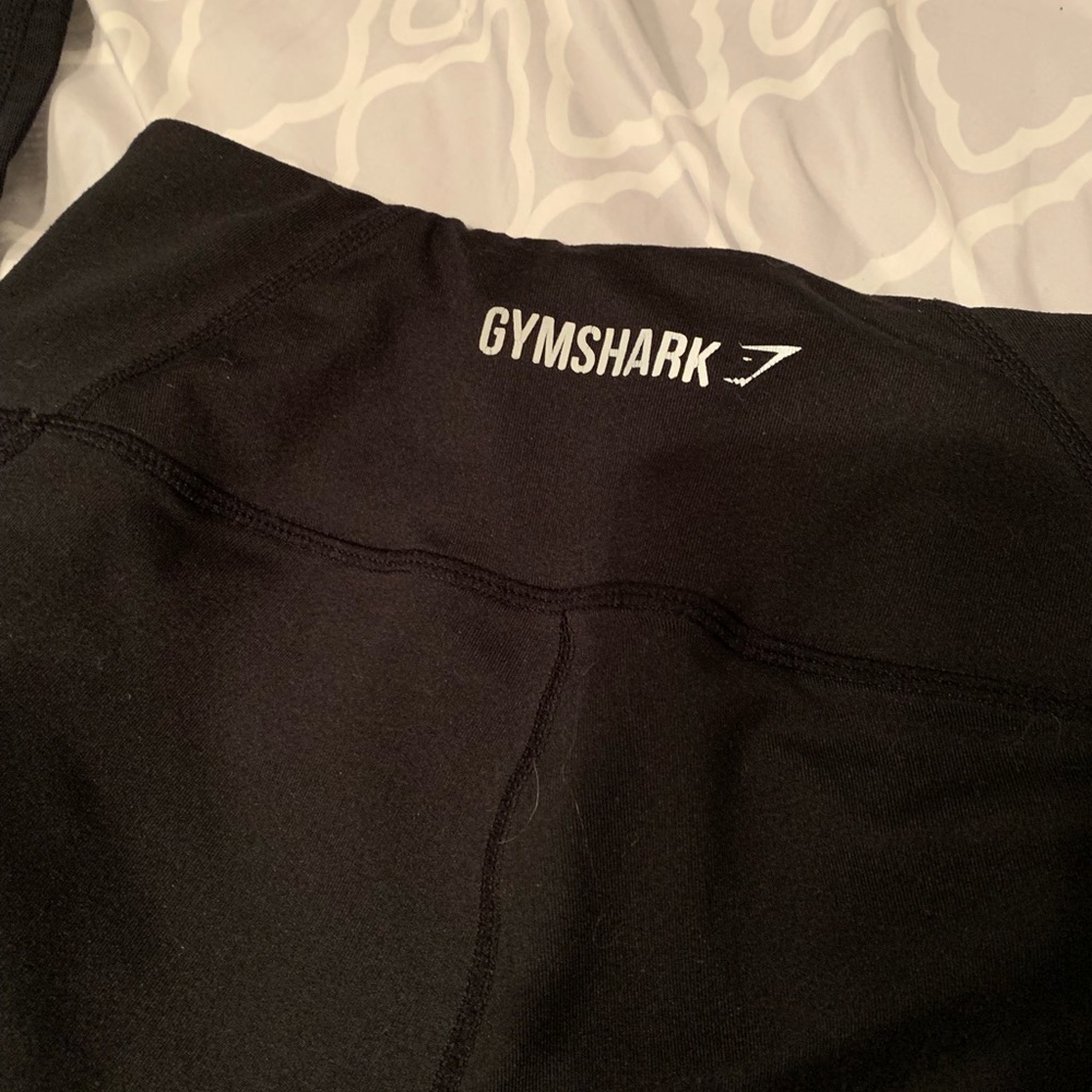 Sold on Mercari!! Black gym shark leggings